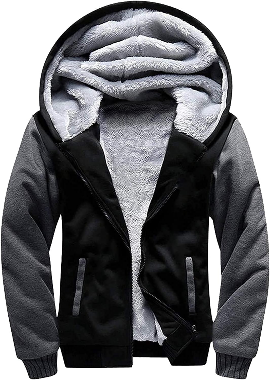 GEEK LIGHTING Boys Sherpa Lined Hoodie for Cozy Winter Wear