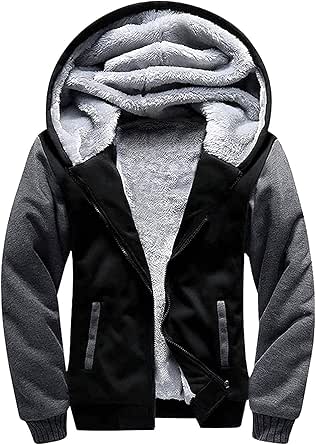 GEEK LIGHTING Boys Sherpa Lined Hoodie for Cozy Winter Wear
