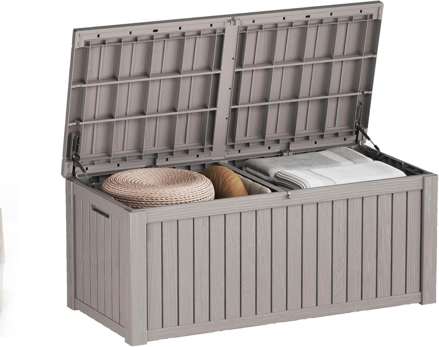 150 Gallon Waterproof Outdoor Storage Bin for Patio Gear