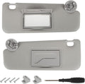 Pair of Left and Right Sun Visor with Holders for Chevrolet Sonic