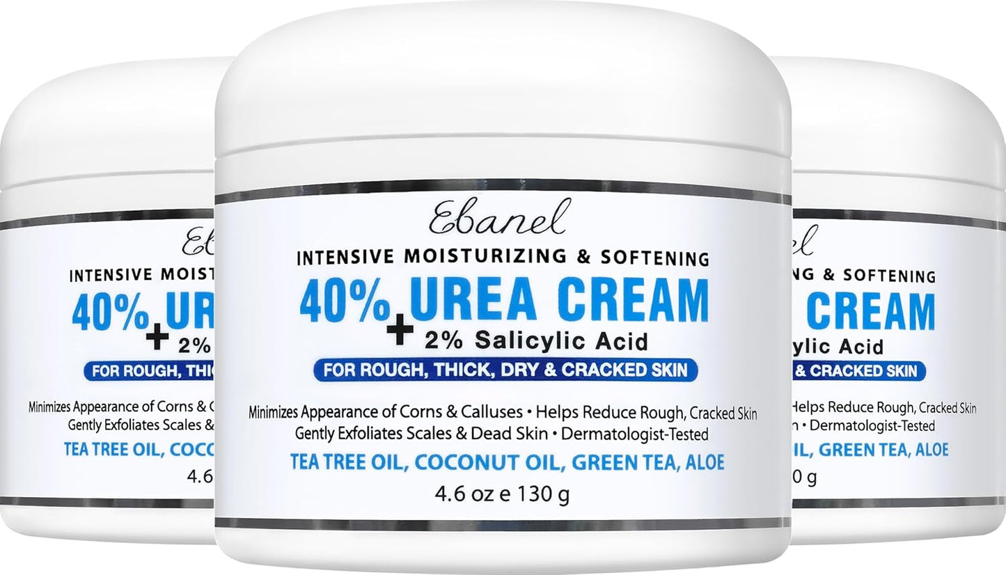 Ebanel Urea Cream 40% with Salicylic Acid for Dry Cracked Skin