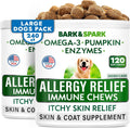 Dog Allergy Relief Chews - Anti-Itch Skin & Coat Omega 3