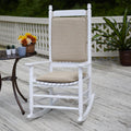 Klear Vu Porch Rocking Chair Cushion Set - Comfortable, Easy Care