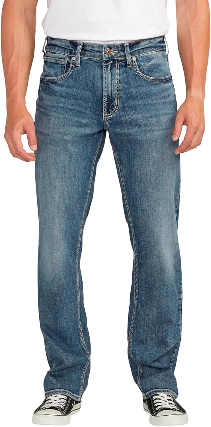 Grayson Classic Fit Straight Leg Luxe Heritage Jeans for Men