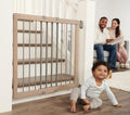 Regalo Heritage and Home Extra Wide Wooden Stairway Gate - Safe