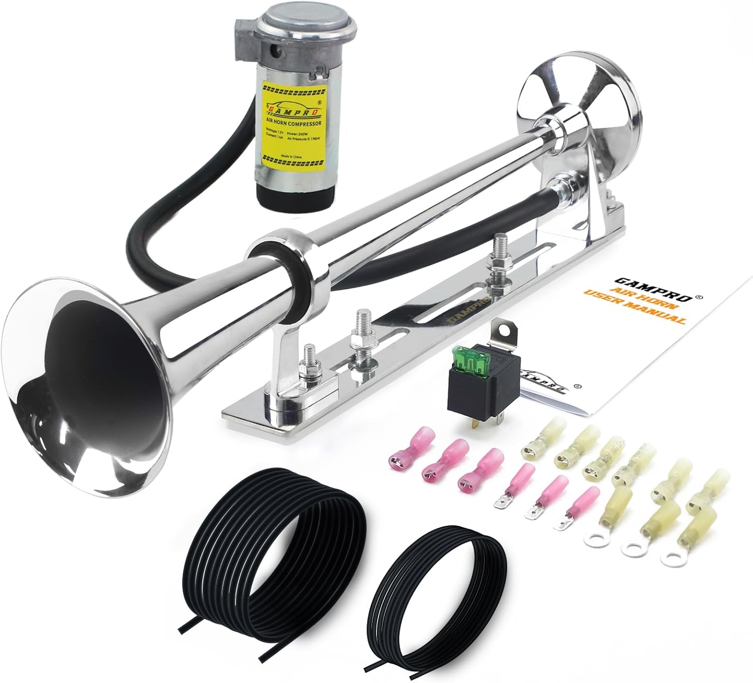 12V 150DB Air Horn with Mounting Bracket for Any Vehicle