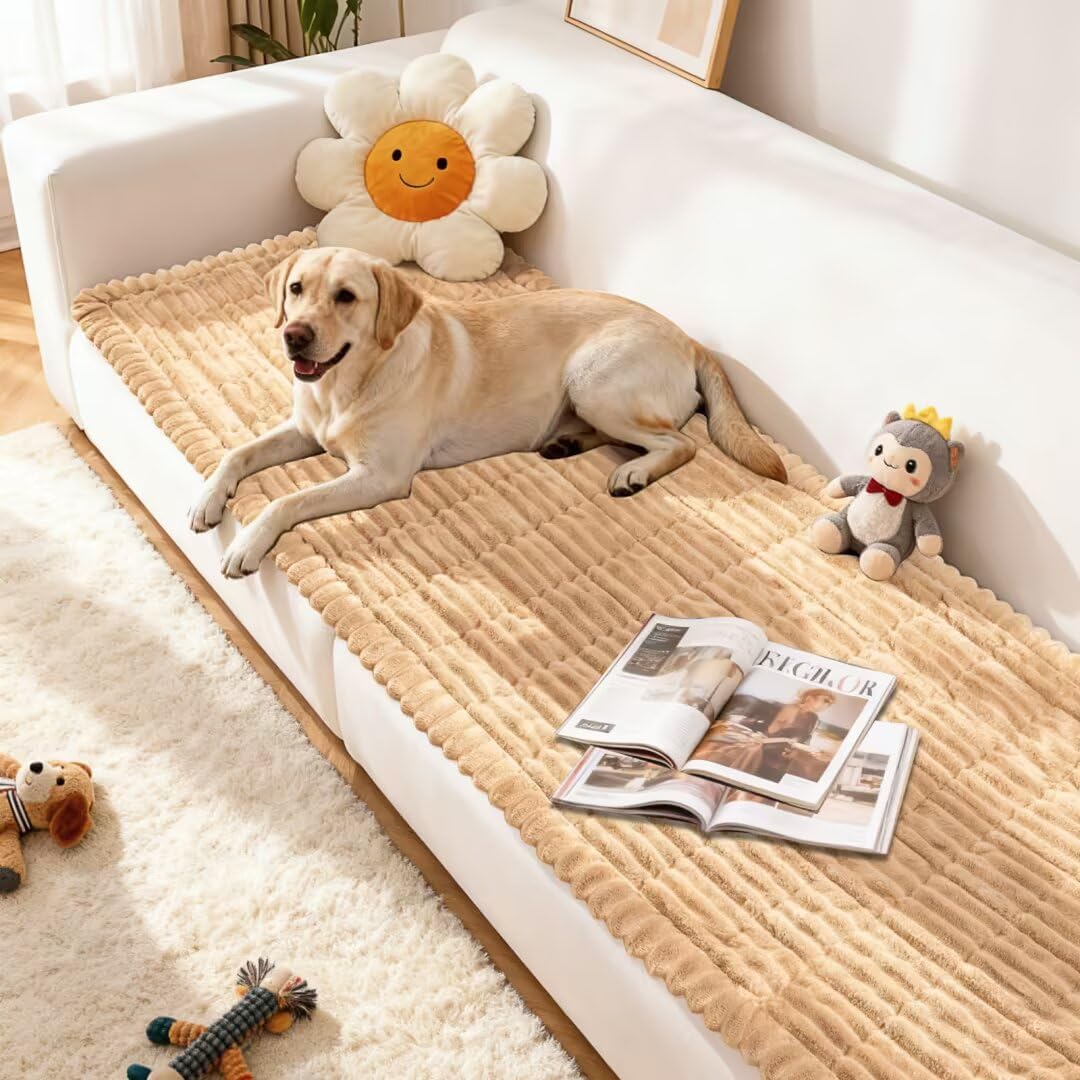 Couch Covers for Dogs - Soft, Washable, Non-Slip Sofa Cover