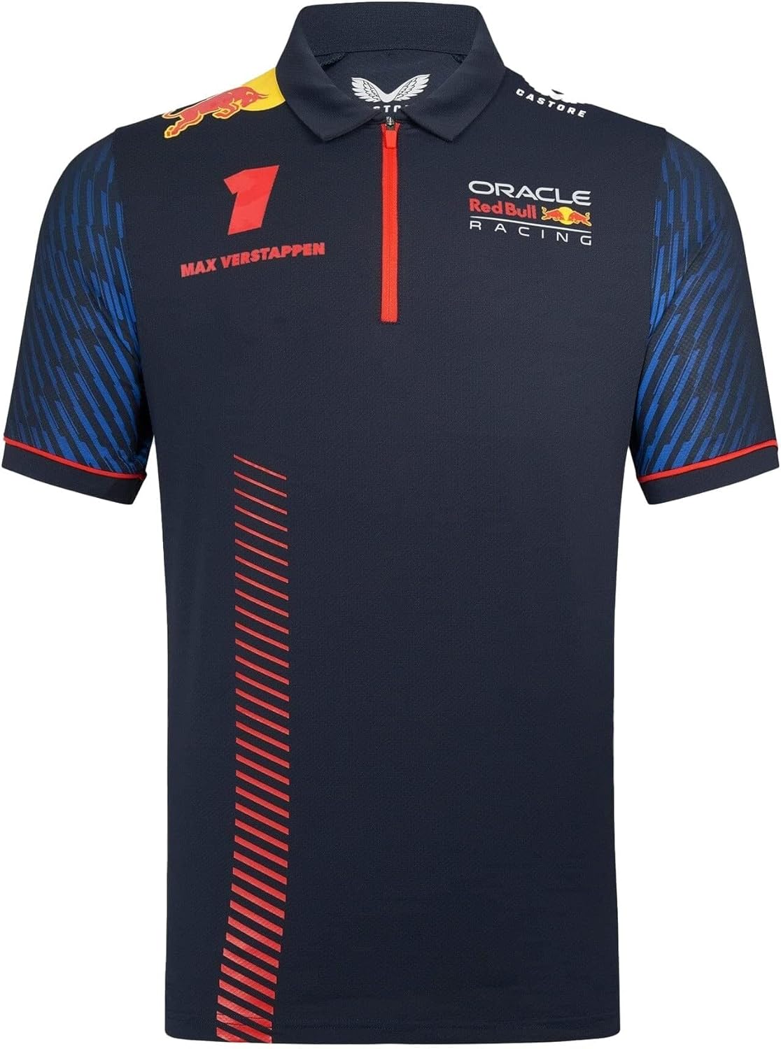 Max Verstappen Team Polo Shirt - Red Bull Racing F1 2023 Edition