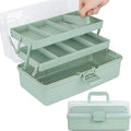 14in 3-Layer Multipurpose Craft Organizer - Large Capacity