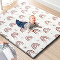 Premium Foam Baby Play Mat 50in x 50in - Thick Cushioned Playpen Mat