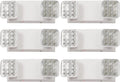 TANLUX LED Emergency Lights with Battery Backup - 6 Pack