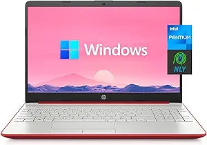 HP Newest Pavilion 15.6 Laptop with Intel Pentium Quad-Core