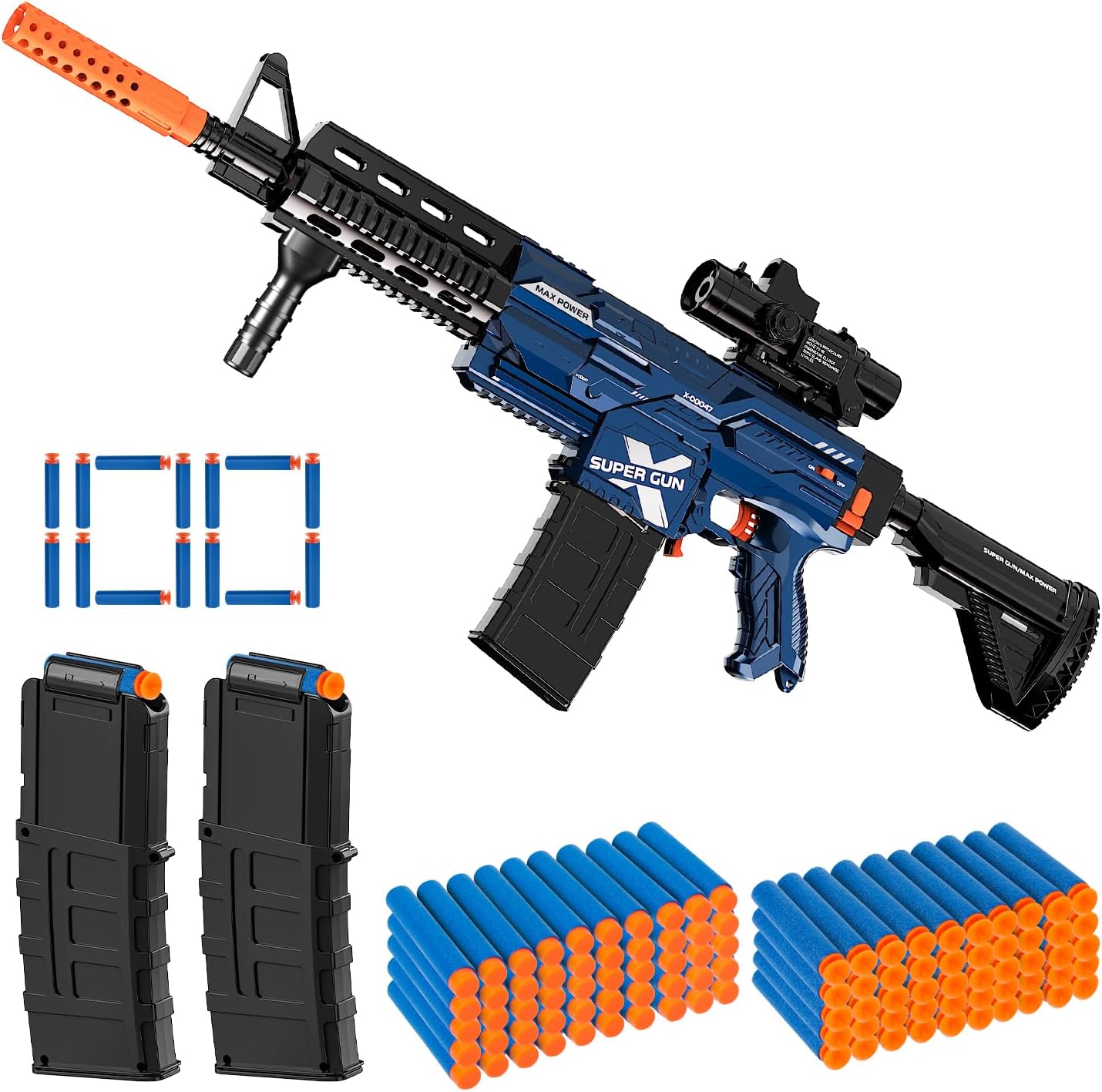 Electric Automatic Toy Gun for Sniper Soft Bullets Fun