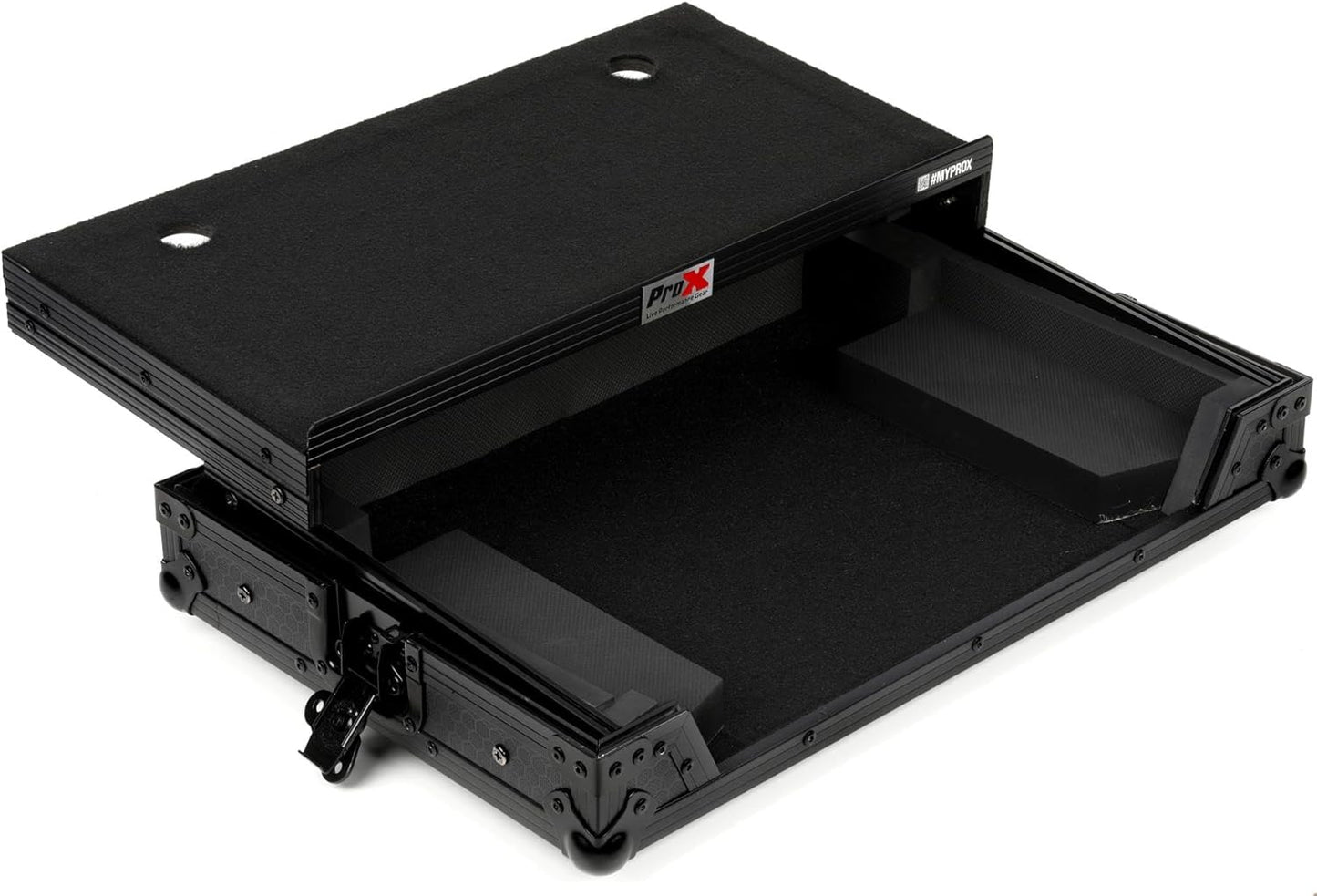 ProX Flight Case for Pioneer DDJ-REV1 with Laptop Shelf