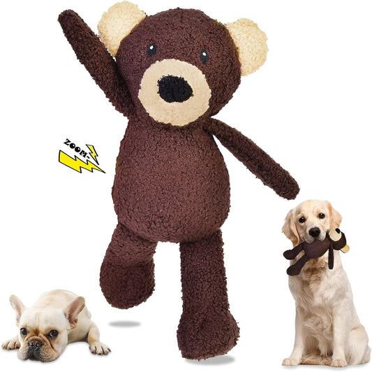 Cute Plush Dog Chew Toy - Busy Bears - L