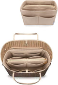 Felt Purse Bag Organizer Insert Medium Fit Speedy 30 - Keeps Bag