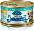 Blue Buffalo Wilderness Wild Delights Kitten Wet Food - Protein Rich