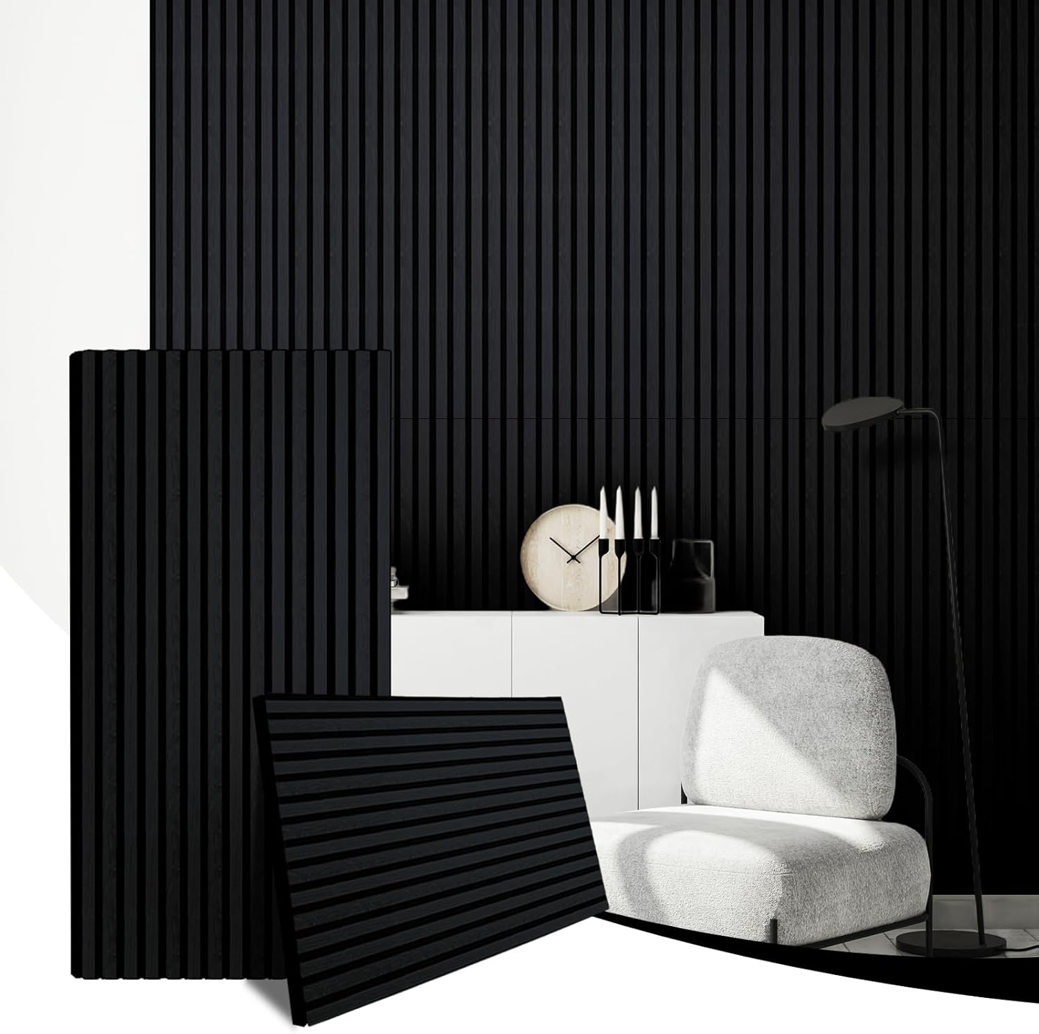 AKK-Star Wood Slat Acoustic Panels for Modern Decor & Soundproofing