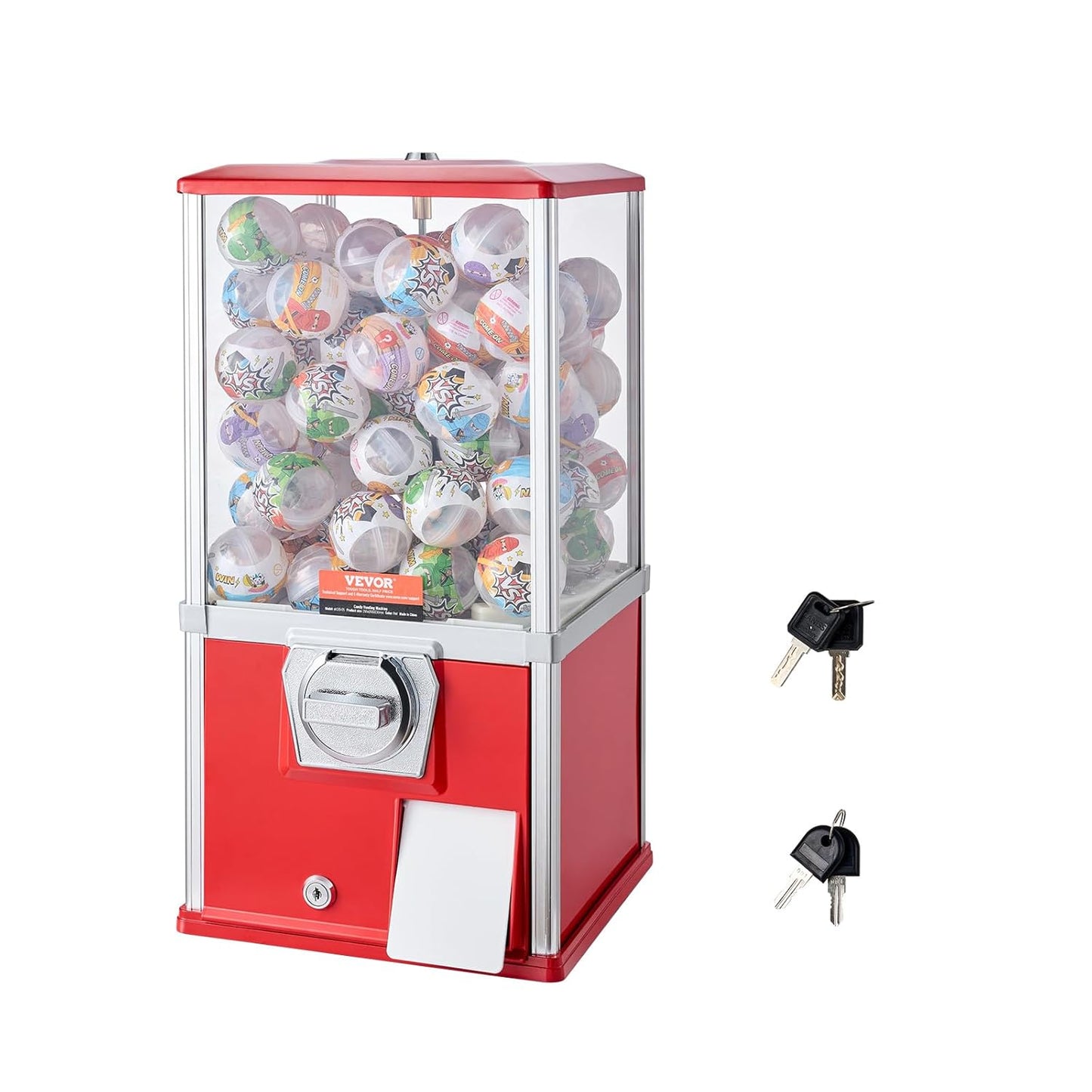 VEVOR Gumball Machine for Home and Commercial Use, 21 in