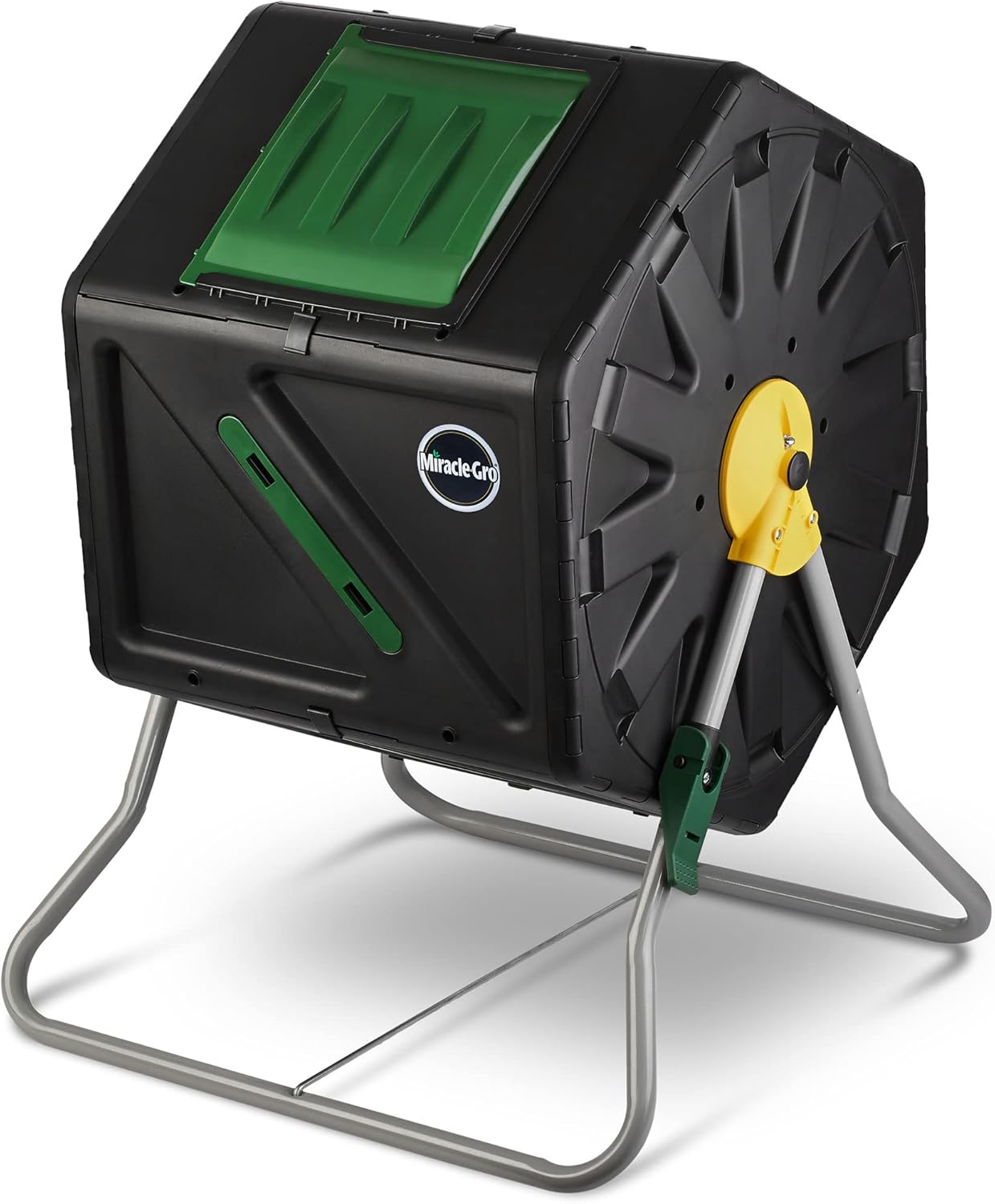 Miracle-Gro Compost Tumbler for Fast Composting and Gardening
