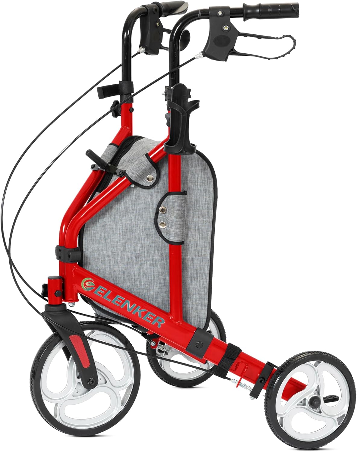 ELENKER 3 Wheel Walkers for Seniors - Compact and Reliable