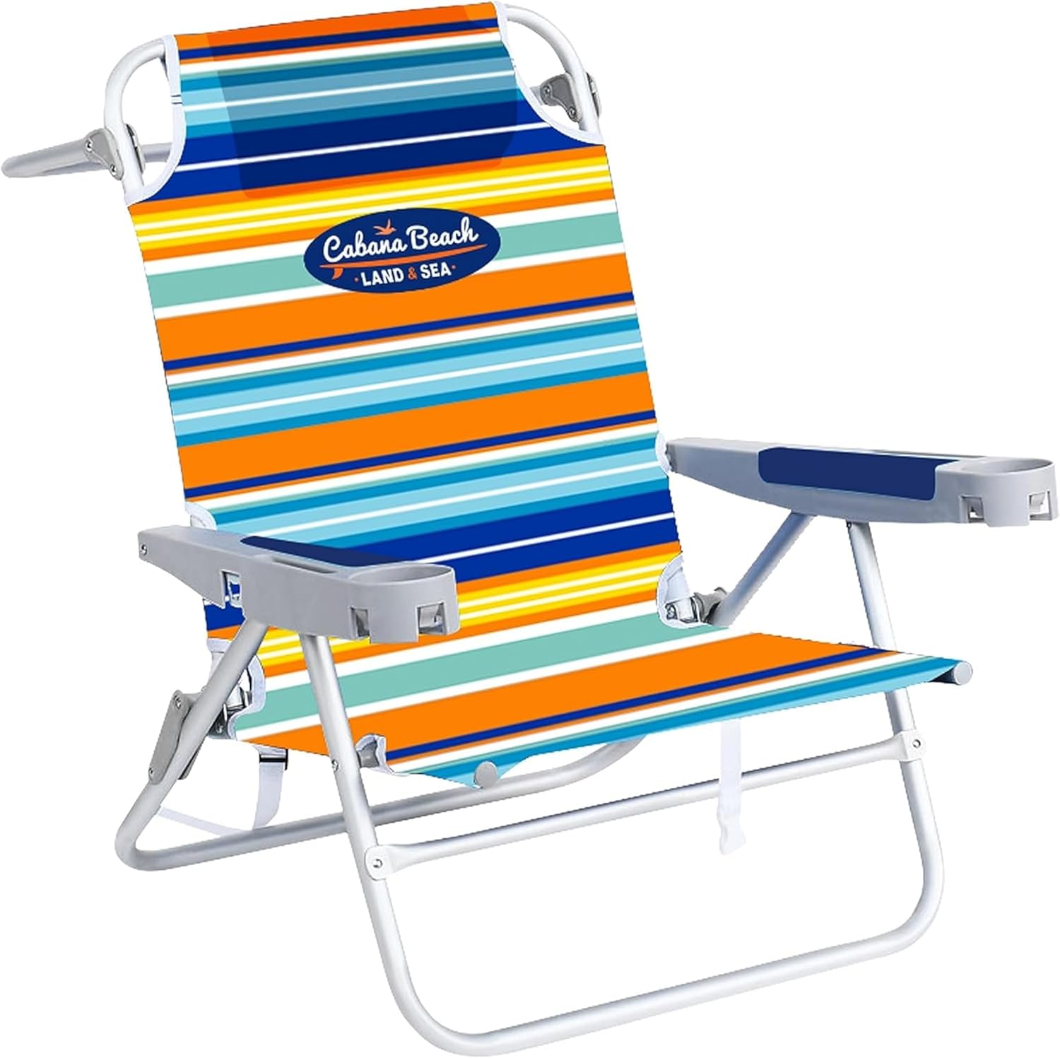5-Position Foldable Beach Chair: Ultimate Comfort!
