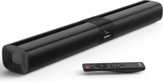 Saiyin 24 Inch Sound Bar for TV with Bluetooth 5.3 and HDMI ARC
