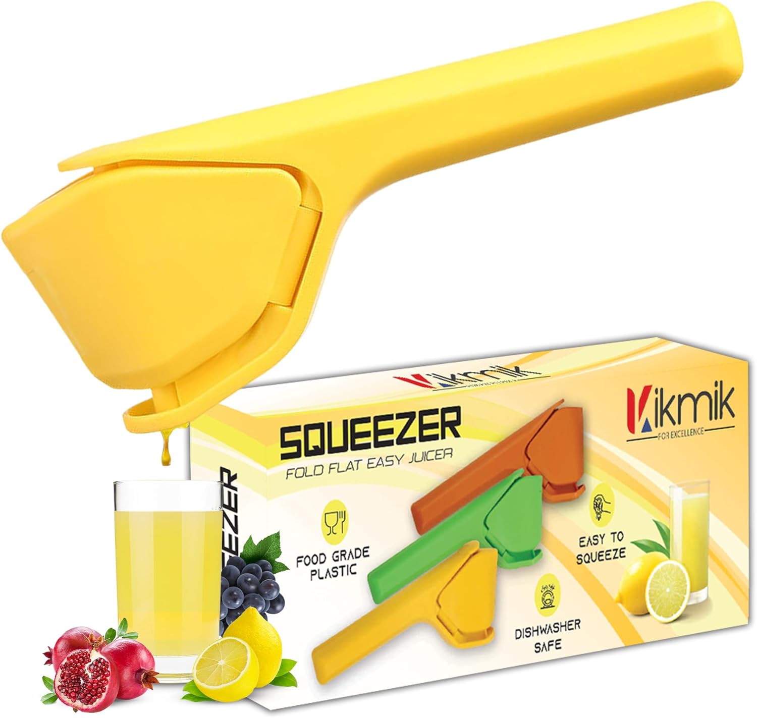 CitrusEase Foldable Lemon Squeezer: Effortless Juicing