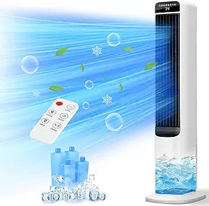 Sungdogin Evaporative Air Cooler: 3-in-1 Bladeless Fan