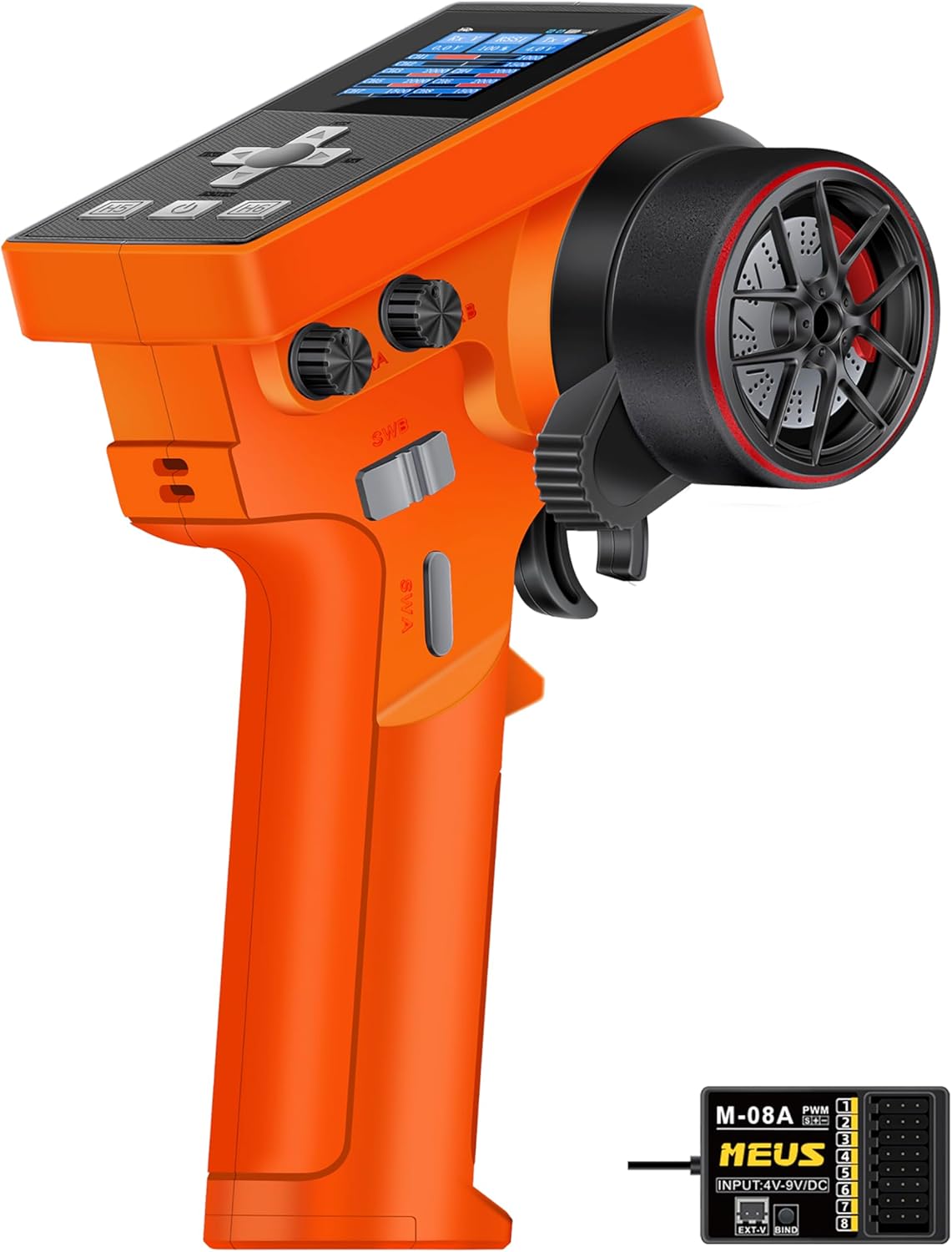 MEUS RACING ME-8B RC Transmitter for 1/8 1/10 1/24 Models