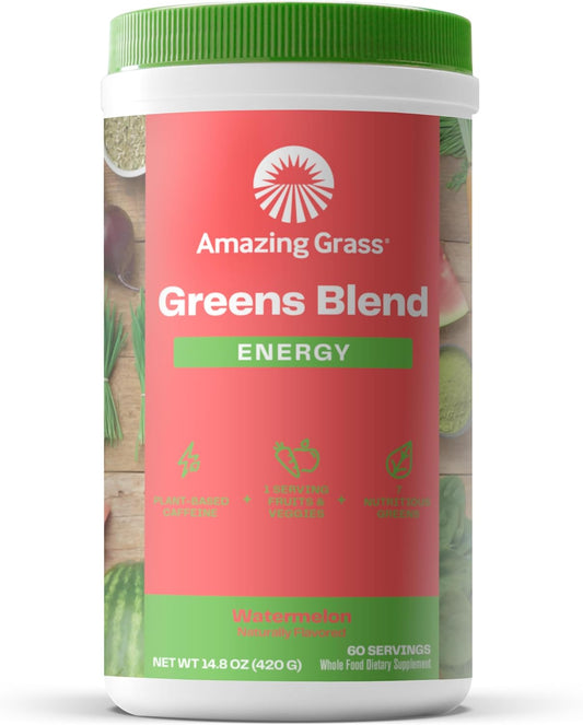 Green Superfood Energy Powder with Matcha & Beet Root for Boost
