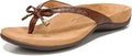 Vionic Womens Rest Bella Toe Post Sandal - Supportive Orthotic Flip