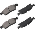 cciyu D1455 Front Ceramic Brake Pads Kits for Dodge and Jeep