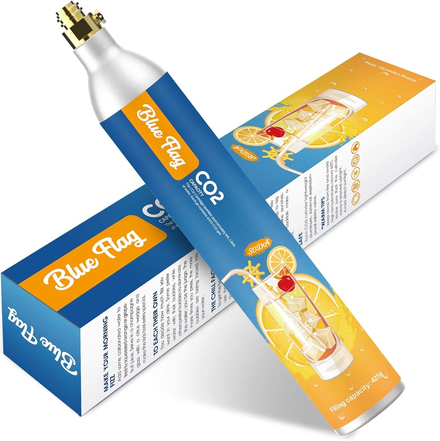 Effortlessly Enhance Fizz: Blue Flag 60L Co2 Carbonator