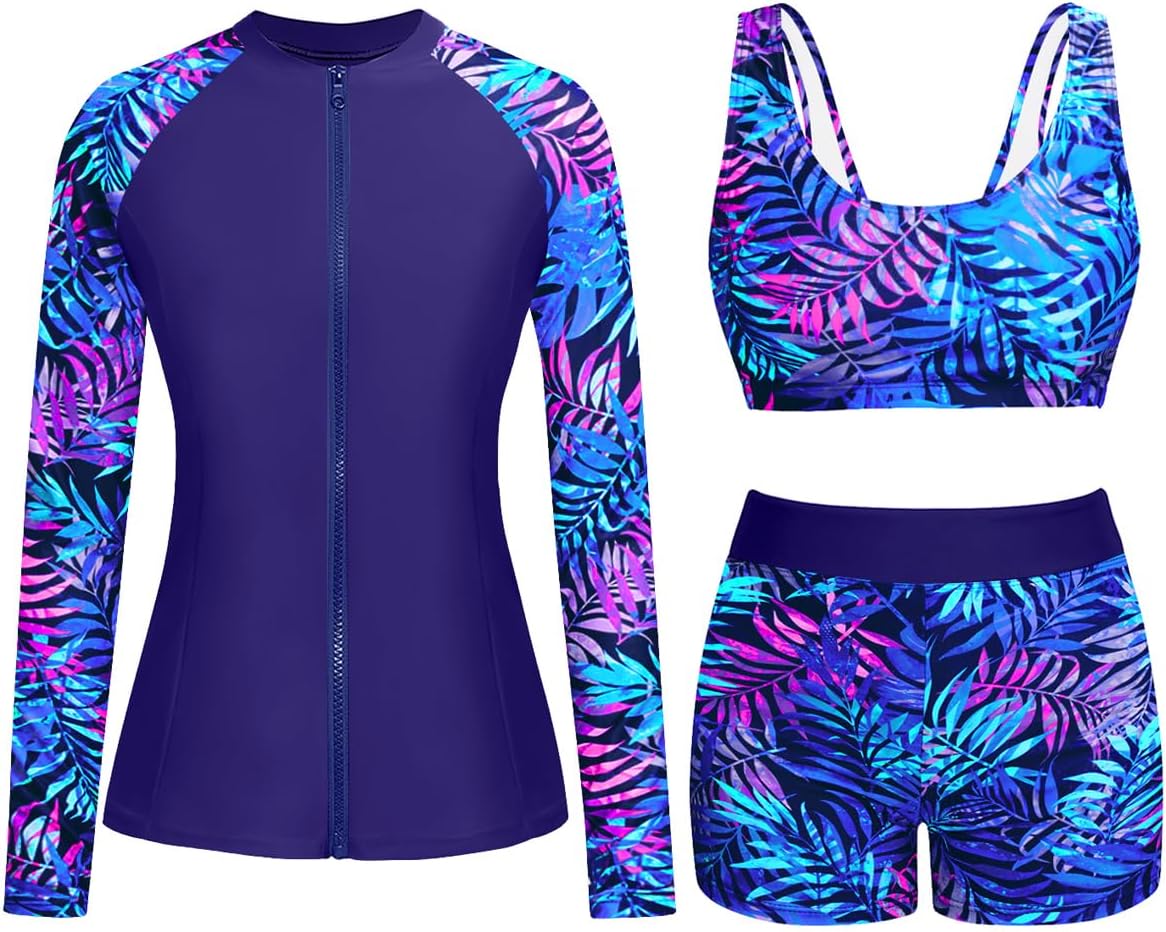 Holipick Long Sleeve Swimsuits for Women - 3 Piece Set Review