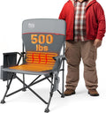 TIMBER RIDGE Heated Camping Chair, 500lbs Support