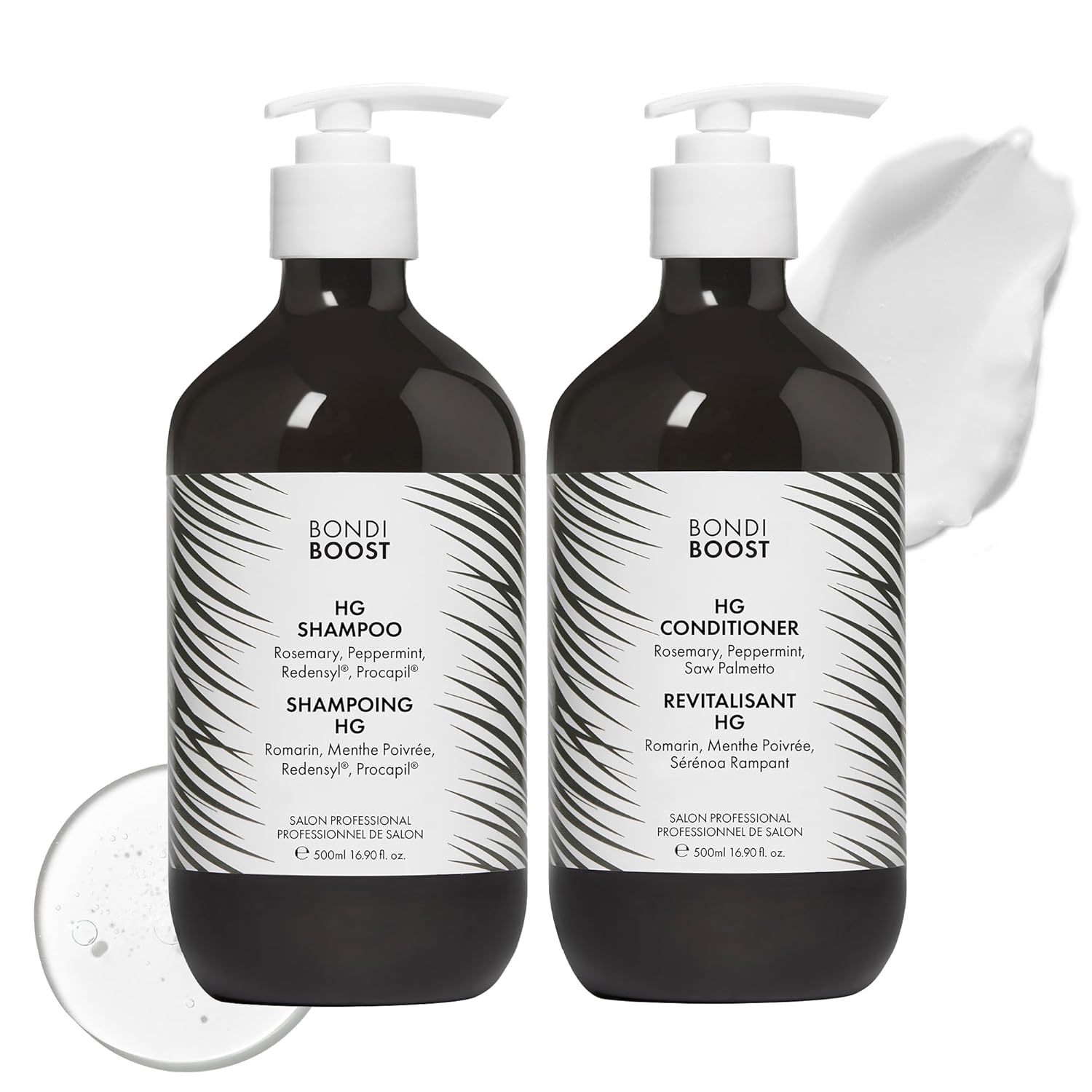 BondiBoost HG Anti-Thinning Shampoo Conditioner Set for Fuller Hair