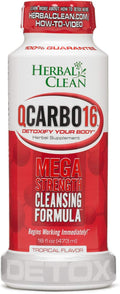 Herbal Clean Q Carbo16 Tropical Detox Drink - Fast Whole-Body Cleanse