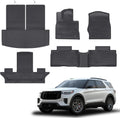 Custom Fit Floor Mats for Ford Explorer 2020-2026 6-Seat
