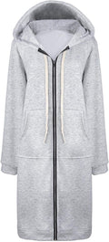 Hoodies for Women Full Zip Up Sweatshirt - Long Fleece with Pockets