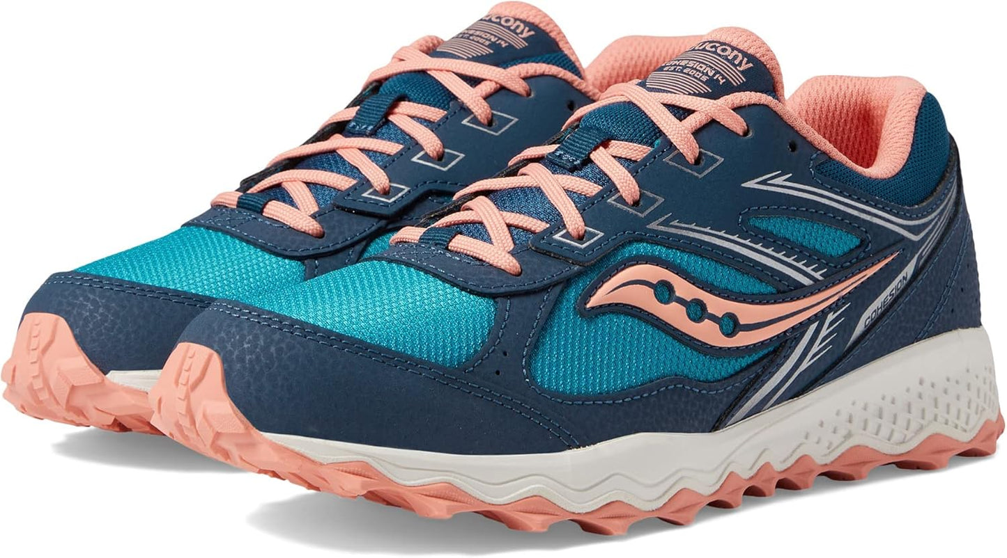 Saucony Unisex-Child Cohesion Tr14 Lace to Toe Running Shoes