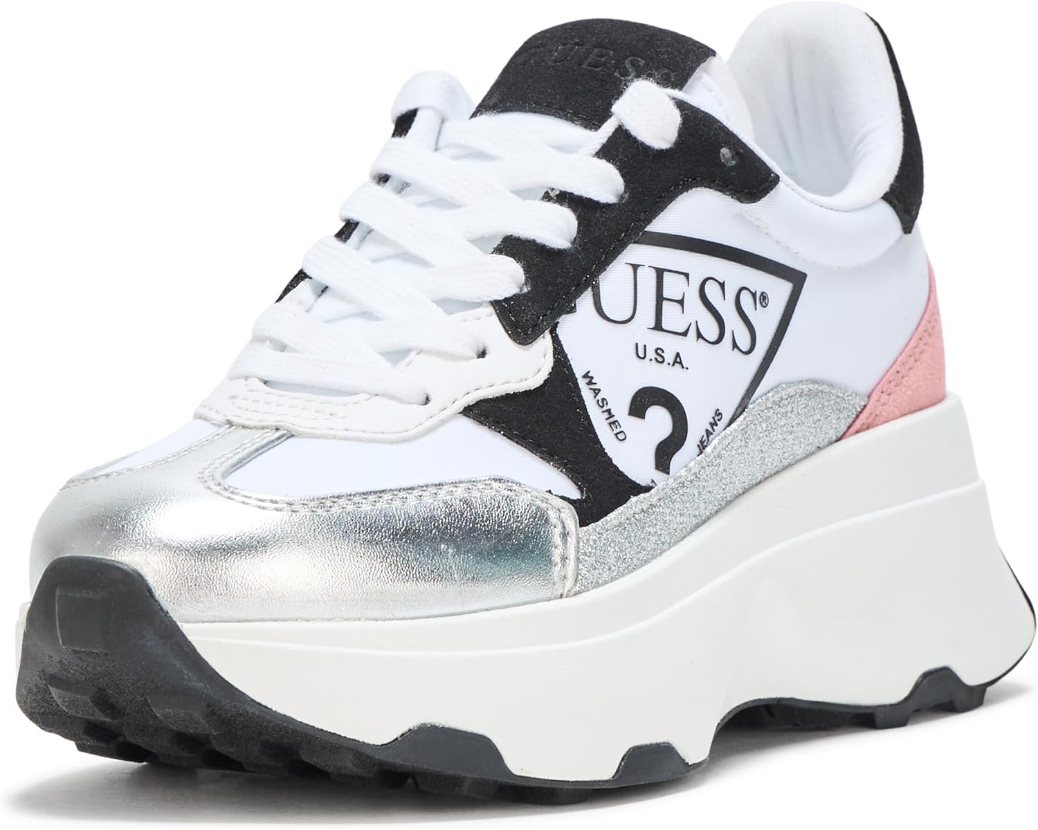 Guess Women's Calebb5 Sneaker: Bold Statement Design & Comfort