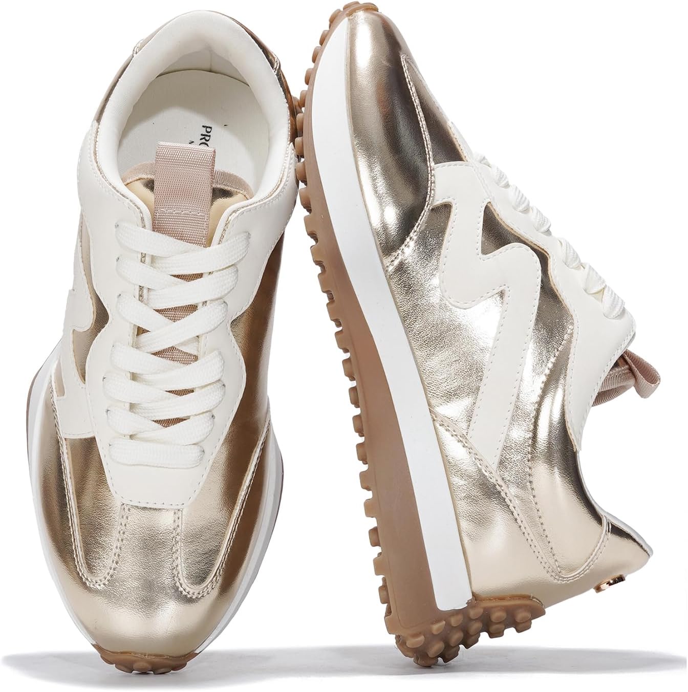 Trendy Sneakers for Women - Lightweight Memory Foam Casual Shoes
