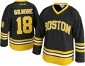 Mens 18 Happy Gilmore Hockey Jersey for Sports Fans