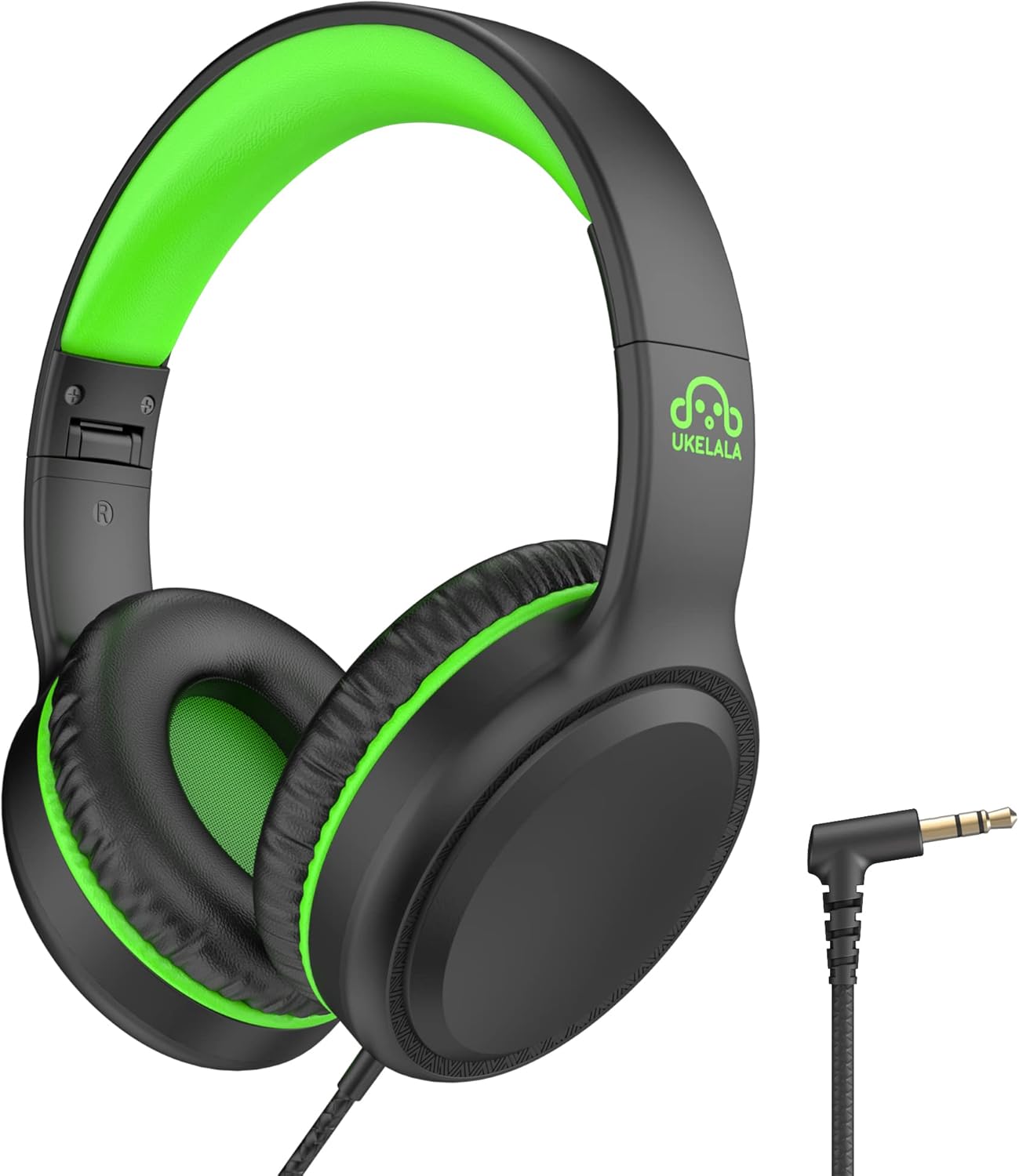 UKELALA Green Youth On-Ear Headphones