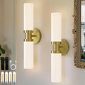 Rechargeable Battery Wall Sconce Set of Two - Dimmable USB-C