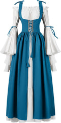 Renaissance Corset Dress Plus Size Medieval Chemise - Versatile