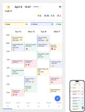 32in Digital Calendar Chore Chart - Interactive 1080P Family Planner