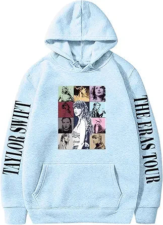 TheErassTours Letter Printed Sweatshirts for Taylor Swift Fans