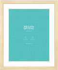 20x24 Beige Oak Picture Frame Poster Frame - Gallery Style